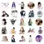 Adesivos K-pop AESPA Estilo Coreano | Kit com até 50 Unidades Fofas para Decorar - Koutfit Store - O Seu Universo K-POP no Brasil 