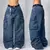 Imagem do Calça Jeans K-Fashion Unissex | Estilo K-pop Oversized com Bolsos