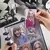 Mini Álbum K-Love – Porta Photocards 3” para Fãs de K-pop (16 Páginas) na internet