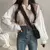 Blusa K-Dream Layered | Estilo Coreano Y2K com Gola Polo - comprar online