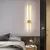 Led sala de estar luz parede moderna nórdico sofá fundo cobre / 80cm 60cm - Fideles Shope