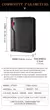 1pc novo ultra-fino mini macio couro do plutônio titular carteira de cartão de na internet
