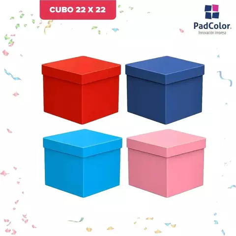 Caja Cubo 22x22 Melodia 4 Piezas - comprar en línea
