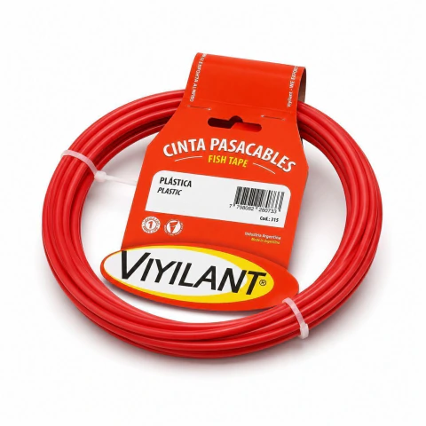 Cinta Pasacable Plástica Ø4 Mm 20 M Viyilant
