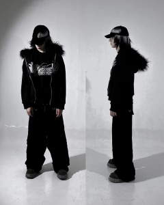MOLETOM BOXY DISSOCIATION Bordado PRETO na internet