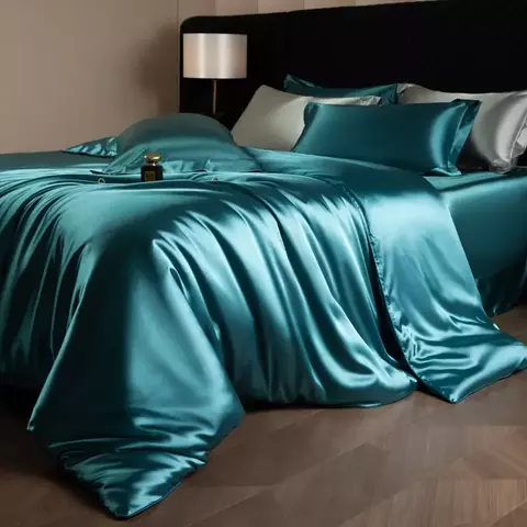 ? Jogo de Cama Sinonics SilkDream 4 Peças – Conforto e Elegância em Seda e Rayon ?