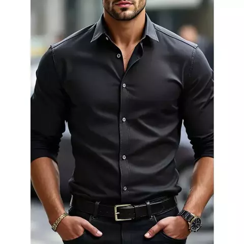 ? Camisa Masculina Bolubao Polo Casual Inteligente – Estilo e Conforto em Todas as Ocasiões ?