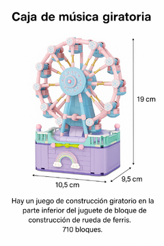 Juguete Para Armar Rueda de La Fortuna 710pcs en internet