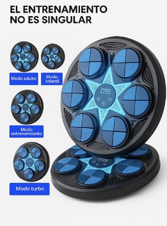 Maquina de Boxeo para Reflejos Azul - tienda online