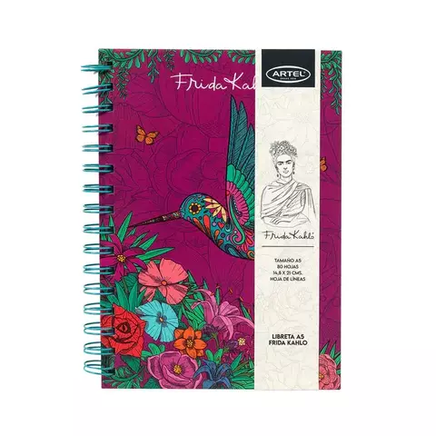 Libreta A5 Artel Diseño Frida Kahlo - comprar en línea