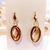 Brinco Folheado a Ouro 18k Com Dupla Camada De Verniz - comprar online