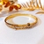 Bracelete Folheado a Ouro 18k Com Dupla Camada de Verniz - comprar online
