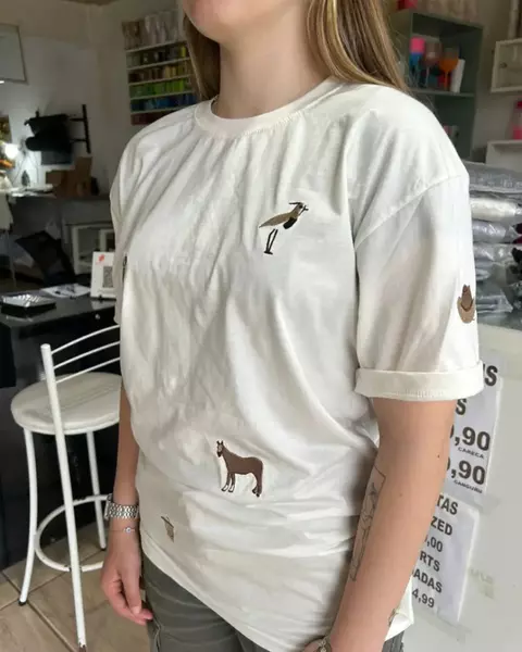 Camiseta Algodão Classic Tema Gaúcho