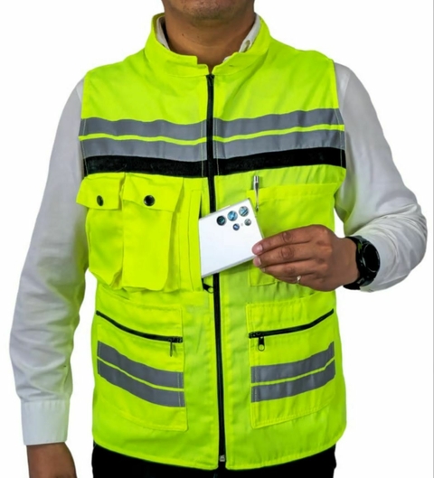 Chaleco de Seguridad Ejecutivo H Amarillo Fluorescente - comprar en línea