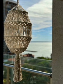 Lampara macrame Isidora - comprar online