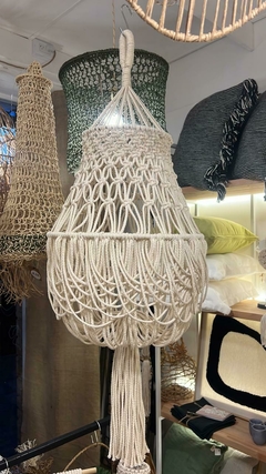 Lampara Macrame Jacinta - comprar online