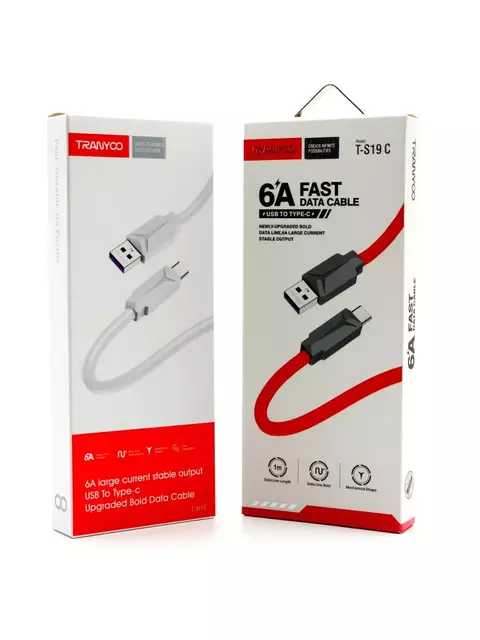 CABLE USB TIPO C 6A T-S19C - comprar online