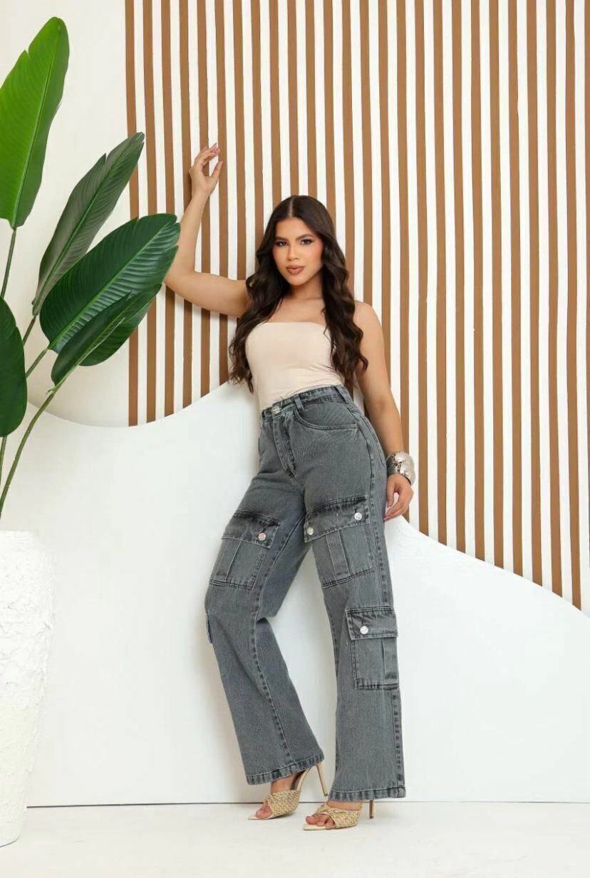 CALÇA CARGO WIDE LEG