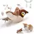 Brinquedos interativos para gatos, pássaros voadores, asas batendo, pardal, cat - suporte@shoppdog.com.br