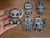 Chaveiro Tag Mala Star Wars Halloween Kit 5 Unidades 3d - comprar online