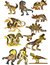Kit 12 Projetos Multicamadas Cnclaser Dragões E Dinossauros