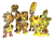 Kit 6 Projetos Em Multicamadas Cnc Laser Os Simpsons Bart