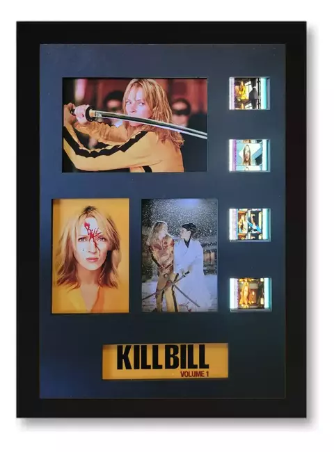 Kill Bill 1 Parte Filme Original 35mm (células) Leds Quadro