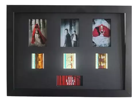 A Garota Da Capa Vermelha Filme 35mm Cinema Quadro Iluminado