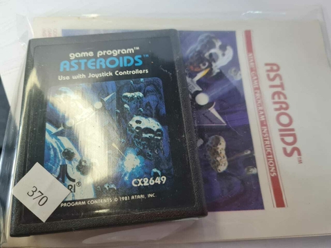Cartucho de Atari Asteroids com Manual 370 - comprar online
