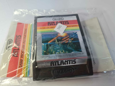 Cartucho de Atari com Manual Atlantis 591 - comprar online