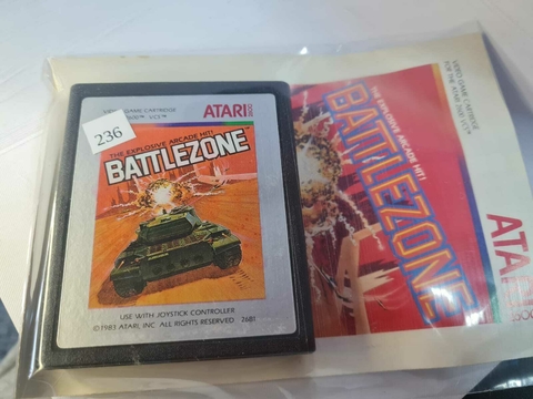 Cartucho de Atari Battlezone com Manual 236 - comprar online