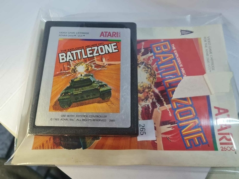 Cartucho de Atari Battlezone com Manual 265 - comprar online