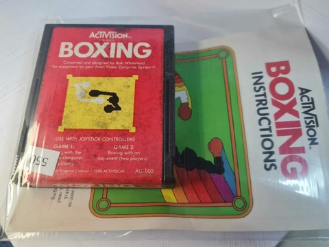 Cartucho de Atari Boxing com Manual 550 - comprar online