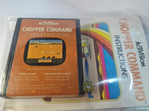 Cartucho de Atari Chopper Command com Manual 532 - comprar online