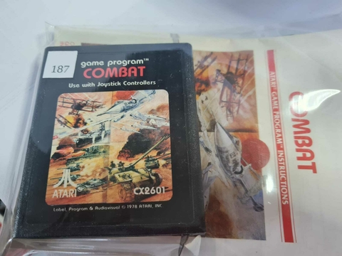 Cartucho de Atari Combat com Manual 187 - comprar online