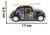 Miniatura Fusca Hippie Com Prancha 1967 Kinsmart 1:24 Preto - Quadro de Cinema