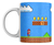 Caneca Super Mario Bros Nintendinho Super Nintendo Geek na internet