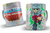 Caneca Ran Man He-man Mestres Do Universo Colecione 20 Mod.