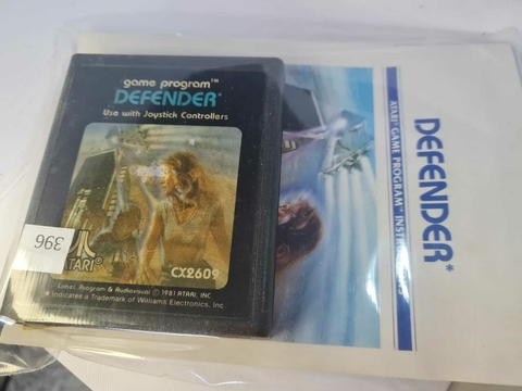 Cartucho de Atari Defender com Manual 396 - comprar online