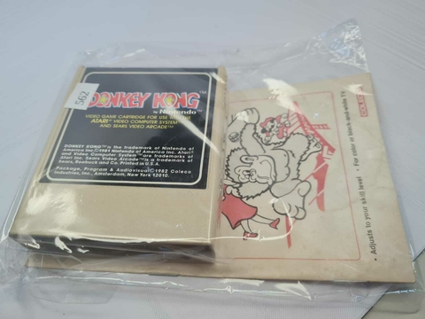 Cartucho de Atari Donkey Kong 562 com Manual - comprar online