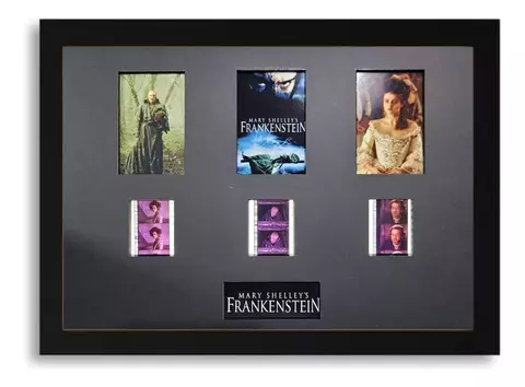 Frankenstein Mary Shelley Filme 35mm Cinema Quadro Iluminado