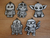 Chaveiro Tag Mala Star Wars Halloween Kit 5 Unidades 3d - comprar online