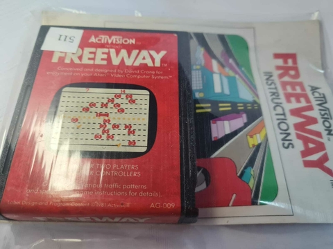 Cartucho de Atari Freeway com Manual 511 - comprar online
