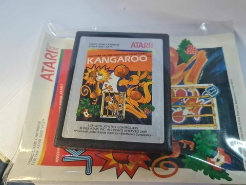 Cartucho de Atari Kangaroo com Manual 206 - comprar online