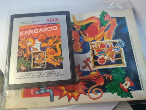 Cartucho de Atari Kangaroo com Manual 207 - comprar online