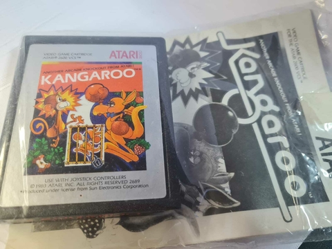Cartucho de Atari Kangaroo com Manual 79A - comprar online