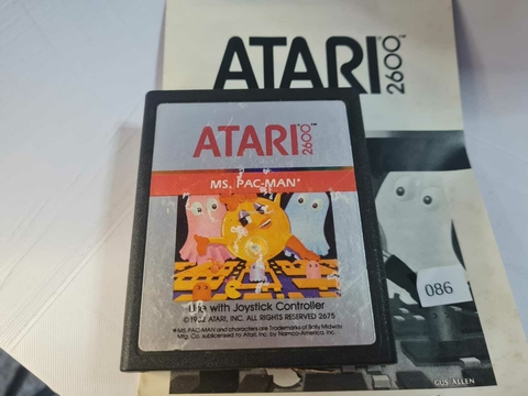 Cartucho de Atari MS Pac-Man com Manual 86 - comprar online