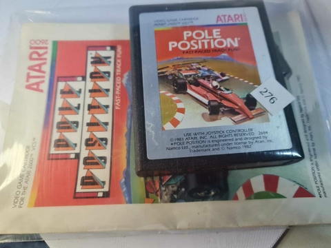 Cartucho de Atari Pole Position com Manual 276 - comprar online
