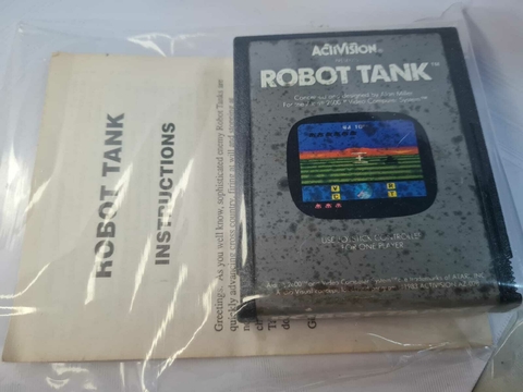 Cartucho de Atari Robot tank com Manual 456 - comprar online