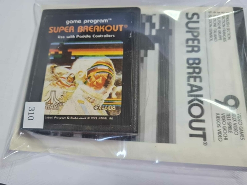 Cartucho de Atari Super Breakout com Manual 310 Relabel - comprar online